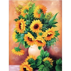 "Sunflower Symphony" Diamond Art Puzzle