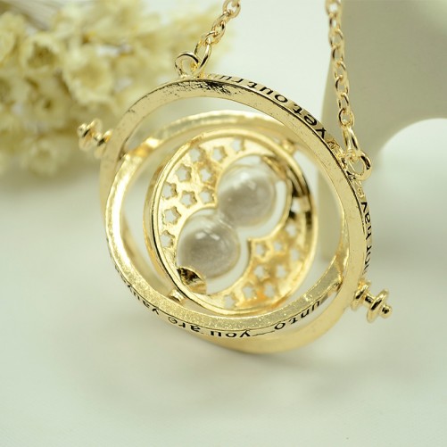 Rotating Time Turner Hermione Necklace 