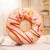 Vanilla Sprinkles Donut Pillow Case