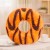 Orange Donut Pillow Case